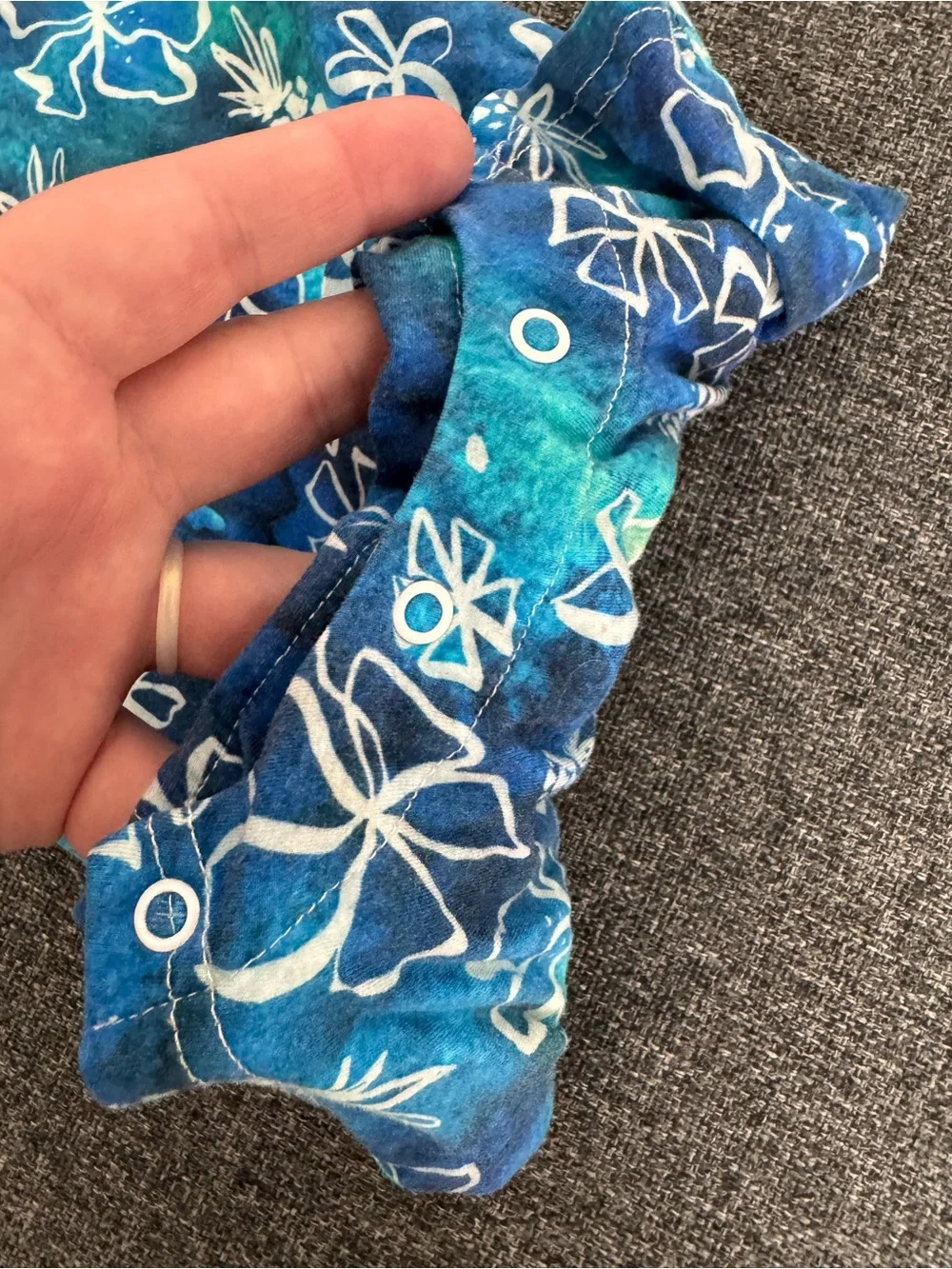 Coco Moon Bamboo Hawaiian Baby Romper
